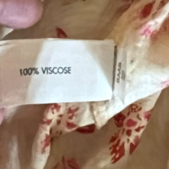 Anthropologie Poupette St Barth Clara Mini Dress | Yellow Floral | Size M - Picture 8 of 15